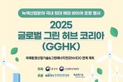 환경부, 2025 글로벌 그린 허브 코리아(GGHK)