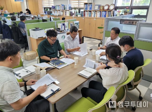 8월16일 가평군 재선충병 주요발생지 산림기관장 협의