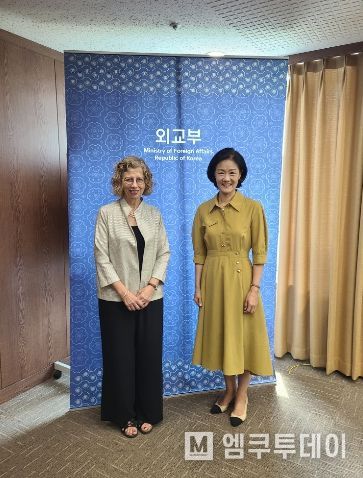 김효은 기후변화대사, 유엔환경계획 사무총장 면담