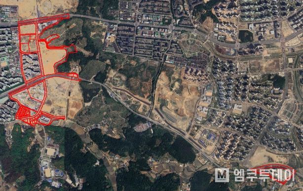 검단신도시 택지개발사업(2단계) 지적공부 확정 시행 지역