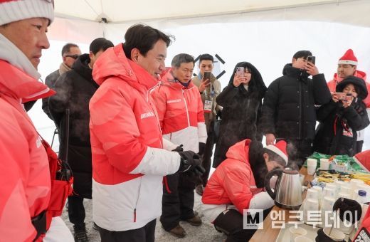 김진태 강원도지사, 2024 강원동계청소년올림픽 한파쉼터 시설 점검