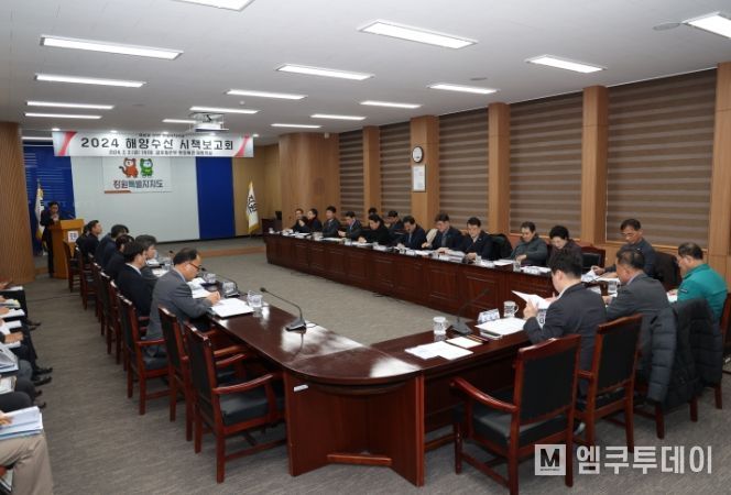 동해안권 해양‧수산분야 2024 대응전략 모색을 위한 시책보고회