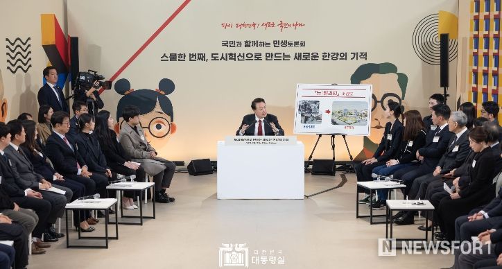 3월 19일 윤석열 대통령은 영등포 문래예술공장에서 '도시혁신으로 만드는 새로운 한강의 기적'을 주제로 스물한 번째 「국민과 함께하는 민생토론회」를 개최했다.