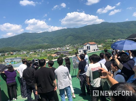 강원특별자치도 신청사 국제설계공모, 현장설명회 개최
