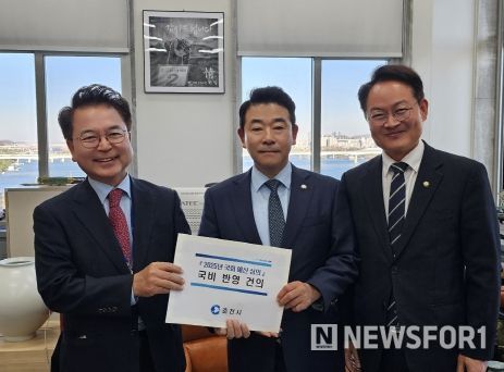 육동한 춘천시장, 국회 계속 방문…“국비 확보 총력”