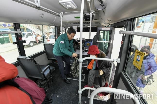 찾아가는 현장 군수실-농어촌 버스 완전 공영제