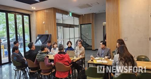 춘천시-한림대-송곡대-상인회 실무회의(25년 4월)