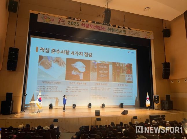 강릉시, 식품위생업소 대상 ‘친절 콘서트’ 개최