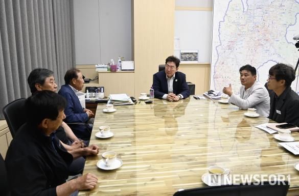 원주시 '간현생태공원 파크골프장 조성' 2차 간담회 개최