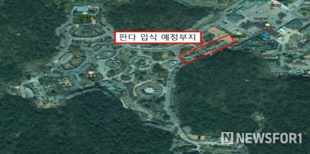 판다사 조성 후보 부지